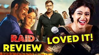 RAID Movie Review By Ajay Devgn's Wife Kajol - LOVED IT!