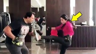 Hina Khan's Amazing Fitness Workout Video Goes Viral