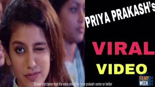 Why did PRIYA PRAKASH go viral??