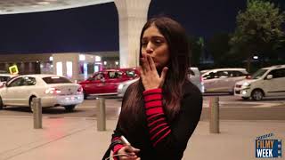 Bhumi Pednekar in a CANDID MOOD giving flying kisses