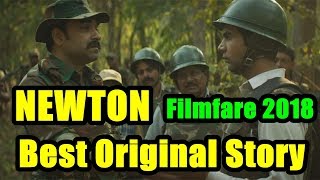 Newton Won For Best Original Story At Filmfare 2018