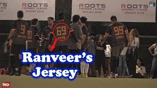 Ranveer Singh's  69 Jersey Number!!??