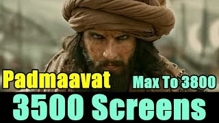 Padmaavat Will Release In Over 3500 Screens