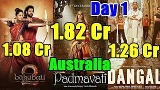 Padmaavat Beats Baahubali 2 And Dangal Day 1 Collection In Australia