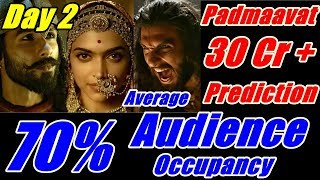 Padmaavat Audience Occupancy And Collection Prediction Day 2