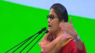 Sushmita Dev Speech at the Congress Plenary 2018