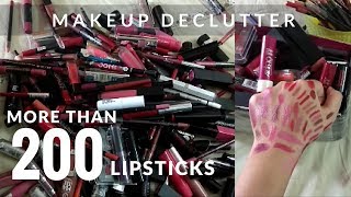 More than 200 Lipsticks Declutter | Affordable and High End | Nidhi Katiyar