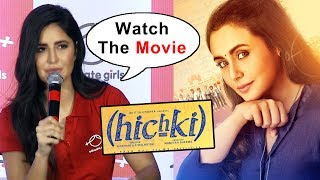 Katrina Kaif PROMOTES Rani Mukerji's HICHKI - Watch The Movie