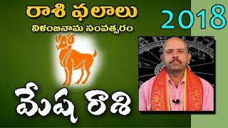 Telugu Ugadi Rasi Phalalu 2018 మేష రాశి  (Aries) Horoscope | Vilambi Nama Samvatsaram|Top Telugu Tv