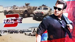RACE 3 - Milatary Vehicles On The Sets For Action Scene | Salman Khan