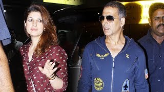 Akshay Kumar And Twinkle GETS IRRITATED By Media At Airport
