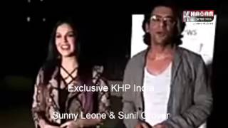 Sunny Leone || Sunil Grover || At Late Night || Caught On Camera