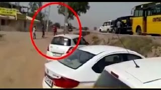 LIVE video of cash van loot in Patiala goes viral