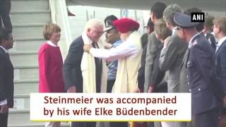 Frank-Walter Steinmeier Arrives in Delhi