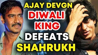 Ajay Devgn Is The NEW KING Of Diwali, Shahrukh Khan Out Of Race