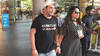 Richa Chadda And Varun Sharma SPOTTED Together At Airport