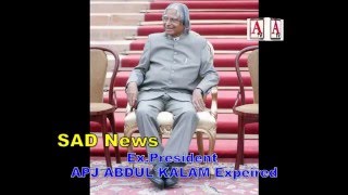 Apj Abdul Kalam Expeired  27-7-2015   1931-2015