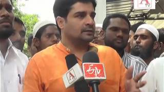 Protest Against Vijya Vani Kannada News Paper A.Tv Gulbarga