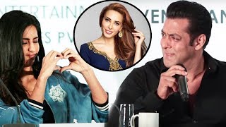 Salman Khan Funny Reaction On Iulia Vantur - Da-Bangg Tour Pune 2018
