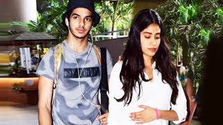 SAD Janhvi Kapoor With Ishaan RETURNS From Dhadak Shoot, Spotted At Airport
