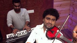 Adiga Adiga |Ninnu Kori| Abhijith P S Nair|Gopi Sundar| Telugu Violin Cover