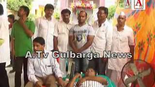 Gulbarga Me Ganesh Utsav Per Blod Donation Camp
