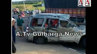 Road accident 5 Gulbarga people killed