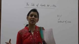 Sale of Goods Act by CA Jaishree Soni | CMA 2016 Syllabus | Laws & Ethics