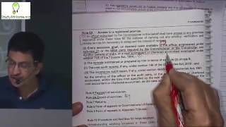 Service Tax Procedures | CA Final Indirect Tax by Prof. Vidyadhar Vaidya