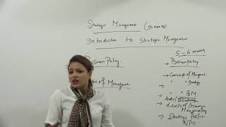 Introduction to SM | CA Intermediate EIS & SM by CA Shilpum Khanna