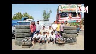 Four Thefet Arested At Sedam Road Gulbarga A.Tv News 21-12-2016