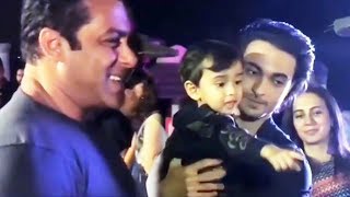 Salman Khan Celebrates Nephew Ahil Sharma's 2nd Birthday