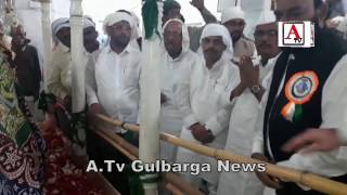 Dist Incharge Minister & Other Dignities Attend The Urs Haz Ladle Mashaiq Ansari Aland Dist Gulbarga