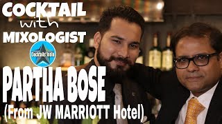 cocktail with mixologist partha bose | dada bartender | cocktail ayurvedic tequilana | cocktail