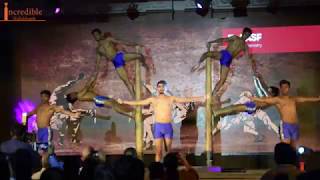 Stunning performance by Incredible Mallakhamb artists | Goa Marrott Hotel