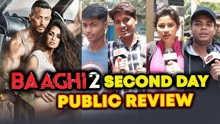 BAAGHI 2 PUBLIC REVIEW | SECOND DAY In Mumbai | Tiger Shroff, Disha Patani