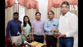 Harsh Gupta has taken Charge as New RC Gulbarga A.Tv News 28-4-2017