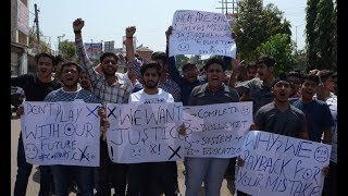CBSE students intensify protest in Jammu