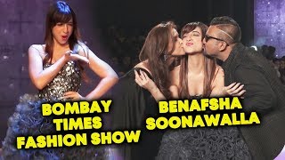 Bigg Boss 11 Benafsha Soonawalla RAMP WALK At Bombay Times Fashion Week 2018