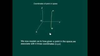 Coordinates of points in space|Basics of 3D|Etuition|Locating of point in space|