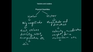 Introduction to vectors and scalars|Basics of vector|Property of vector|