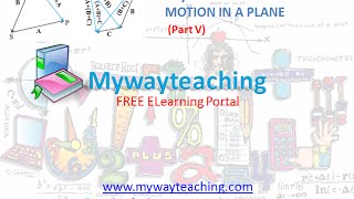 Physics class 11 Chapter 4 Part V|MOTION IN A PLANE|Physics Chapter 4 for Class 11|