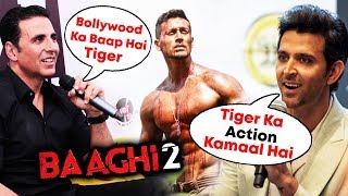 Akshay Kumar And Hrithik Roshan REACTION On BAAGHI 2 SUCCESS | Tiger SHroff