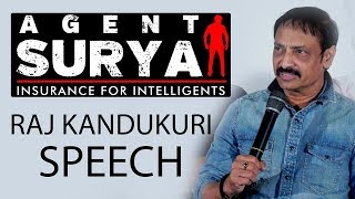 Raj Kandukuri Speech At Agent Suriya Premiere show | rectv india