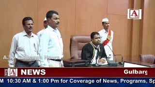 Mayor Sharan Modi Ki Sadrat Me Gulbarga City Corporation Ki Budget Meeting A.Tv News 25-5-2017