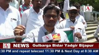 SDPI Protest Against Cow Selling Ban A.Tv News 29-5-2017