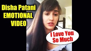 Disha Patani GETS EMOTIONAL On Baaghi 2 Success - Watch Video