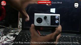CHEAP Audio Interface CONNECT for Recording Vocals | Underground | GURU BHAI RAPPER |