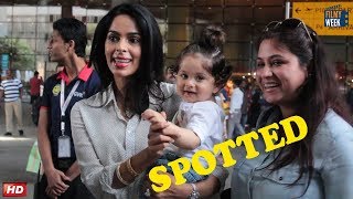 Mallika Sherawat Spotted in a Happy Mood with her Niece!!