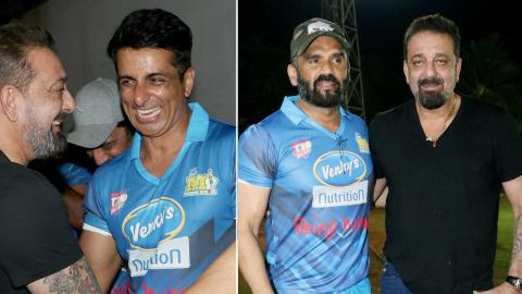 Suniel Shetty​ & His Team 'Mumbai Heroes' Cricket Match With Income Tax Team